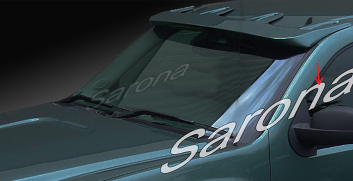 Custom Chevy Tahoe  SUV/SAV/Crossover Sun Visor (2002 - 2006) - $290.00 (Part #CH-025-SV)